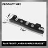 G-PLUS Pair Front Bumper Bracket, Compatible with Ford Escape 2017-2019, LH & RH 2PCS, FO1042151, FO1043151