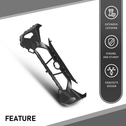 G-PLUS Front Bumper Cover Compatible with Toyota RAV4 2019-2024 521194A916, TO1000451
