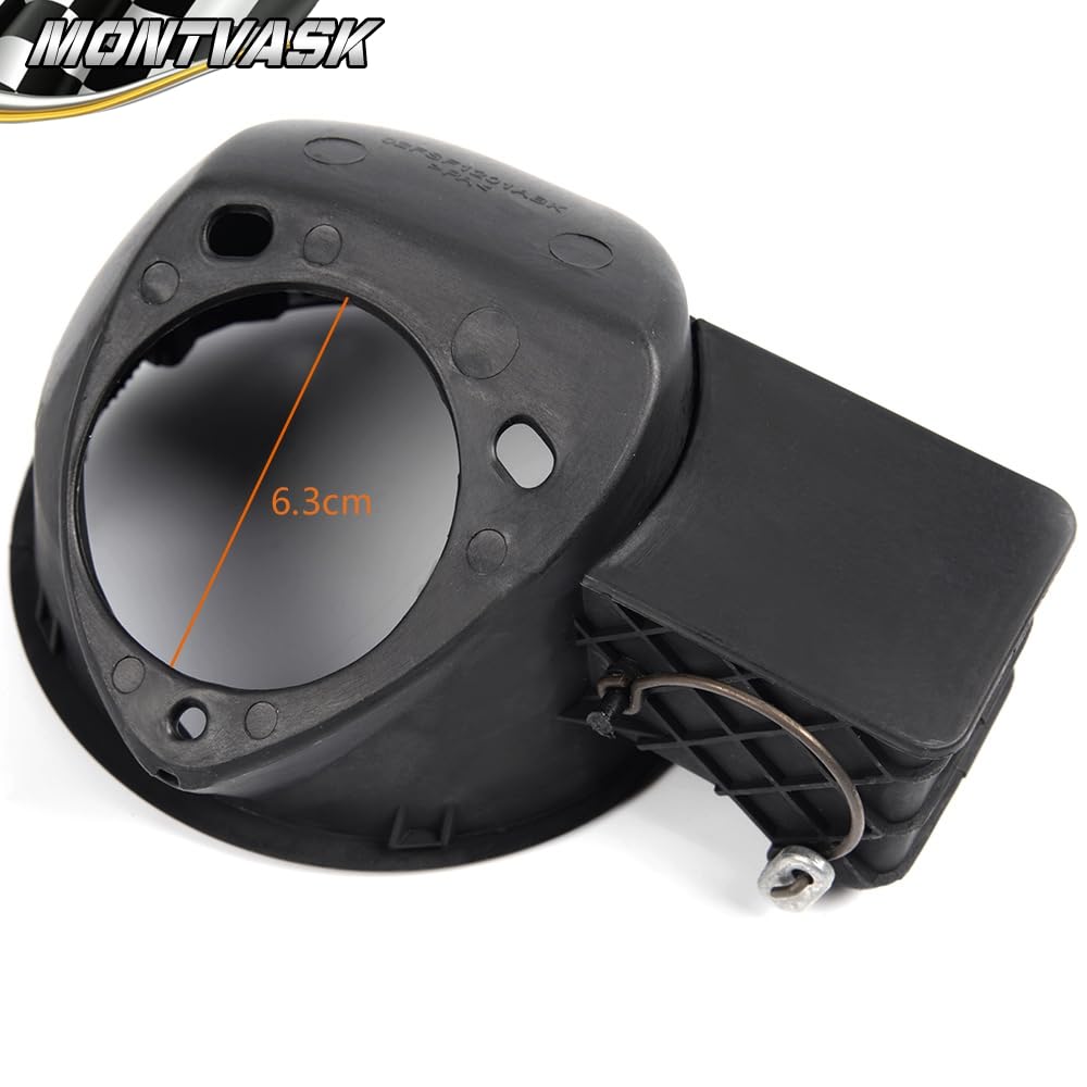 G-PLUS Fuel Gas Filler Door Housing Pocket with Hinge Kit Compatible with 2004-2008 Ford F150