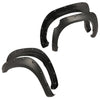 G-PLUS Pocket-Riveted Fender Flares, Compatible with Toyota Tundra 2007-2013, 4PCS Smooth Wheel Cover Protector Replacement Paintable Matte Wheel Arch Cover Trim 5054781AB/AH 55054780A