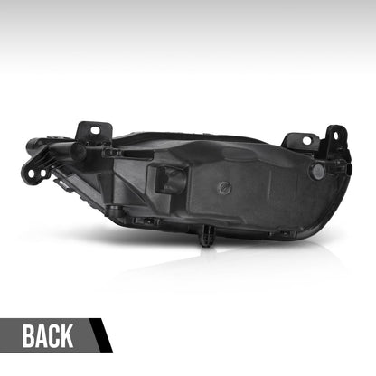G-PLUS LED Fog Light Front Bumper Lamp Right Side Compatible with Volvo XC90 XC60 S90 V90 2016-2024 31395866 Black