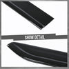 G-PLUS Outside Low Profile Rain Guards 4PCS Compatible with Ford Explorer 2020-2025 Out-Channel Window Vent Wind Deflectors Visors Shades Smoke