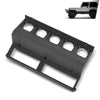 G-PLUS Center Gauge Radio Dash Bezel Trim Compatible with Jeep Wrangler YJ 1987-1995 Gray