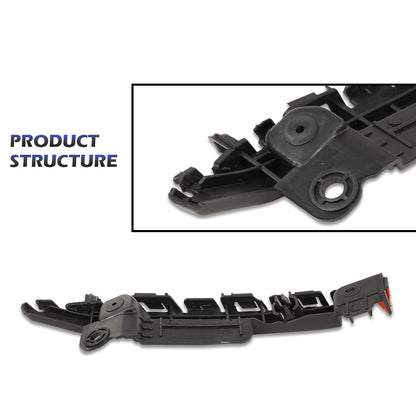 G-PLUS Black Front LH and RH Bumper Retainer Brackets Fit Cruze Sedan 2011 2012 2013 2014 2015 Front Bumper Support Mount Support Bracket 2pcs 95328893 95328894 GM1043118 GM1042118