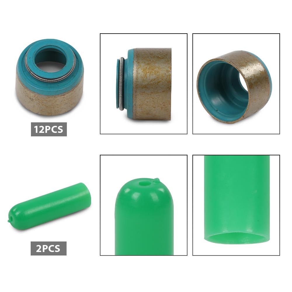 G-PLUS Head Gasket Set Bolts Compatible with Jeep Cherokee 1999-2001 /Fit Jeep Grand Cherokee 1999-2003 /Fit Jeep TJ Wrangler 1999-2003 4.0L 242CID L6 OHV HS9076PT-4, ES71102