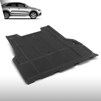 G-PLUS Engine Splash Shield Guard Compatible with Audi Q3 8U 2011-2018 8U0863821A, 8U0-863-821-A Black
