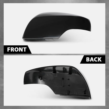 G-PLUS Door Side Rear View Wing Mirror Cover Cap Pair Compatible with Subaru Forester 2014-2018 (non eyesight detection),Fit Subaru Outback Crosstrek Impreza 2012-2014 91059AJ200