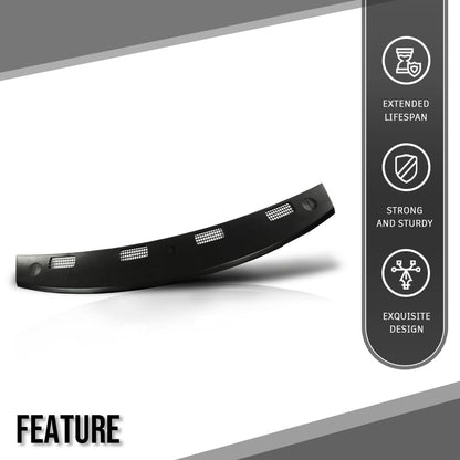 G-PLUS Upper Dashboard Panel Compatible with Dodge Ram 1500 2002-2005/ Ram 2500 3500 2003-2005 Dash Cover Cap 5GT31XDVAA, 5GT31XDVAB, 5GT31XDVAC, 926-121 Black Plastic