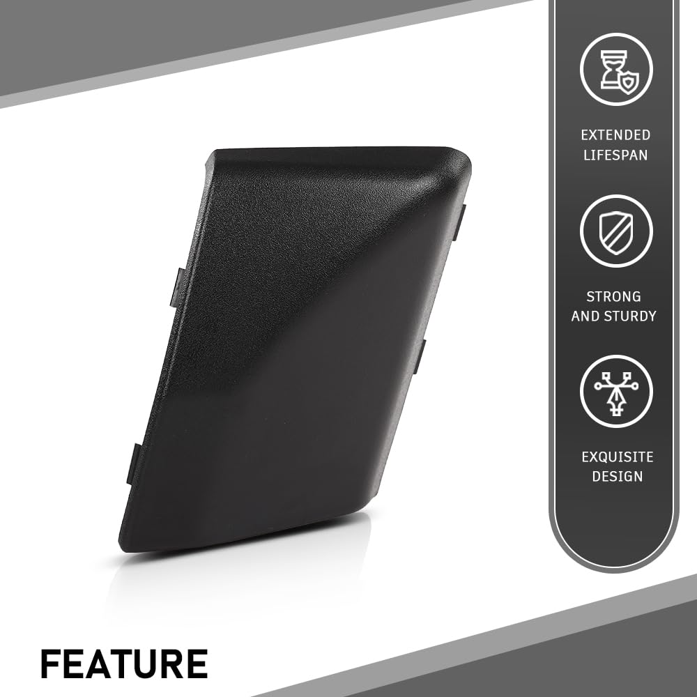 G-PLUS Right Rear Wheel Arch Front End Cap Compatible with Discovery 3 & 4 LR010625 Black