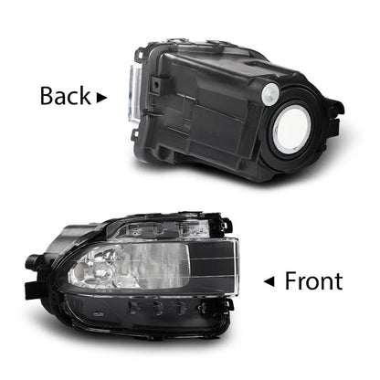 G-PLUS Fog Lights Assembly Lamp Clear Lens Compatible with Lexus GS300 GS350 GS430 GS450h GS460 2006-2011 8122130282