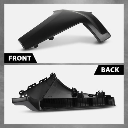 G-PLUS Front Bumper End Cap Extension Trim Right Passenger Side Compatible with Chevy Silverado 1500 2019-2022 Replacement for GM1017110