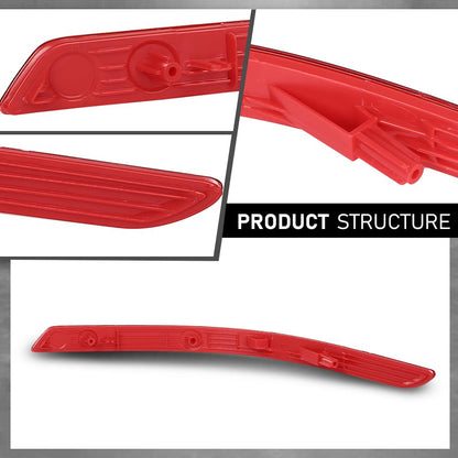 G-PLUS Rear Bumper Reflectors Pair Compatible with Kia Optima 2014-2015 924062T500