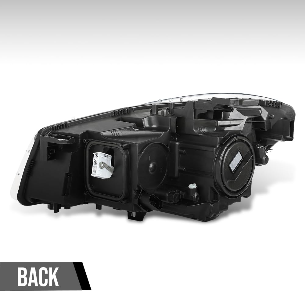 G-PLUS Headlight Right Passenger Side RH Compatible with Benz CLA250 CLA45 2014 2015 2016 without modules and ballasts 1179065600, MB2503224 Black