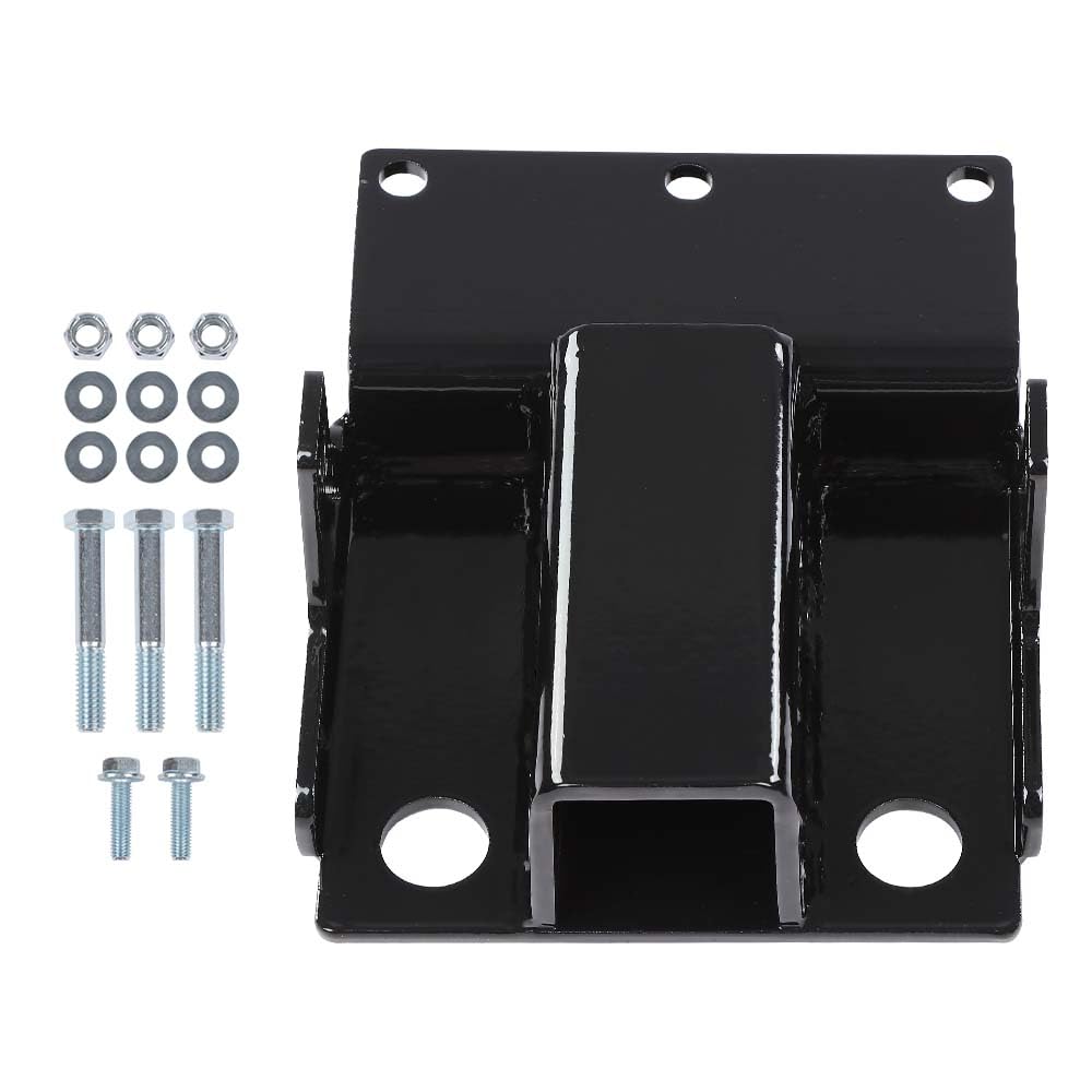 G-PLUS 2'' Rear Receiver Trailer Tow Hitch Kit Compatible with Kawasaki Mule 600 610 2005-2016/Kawasaki Mule SX 2017-2023