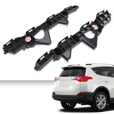 G-PLUS Rear Bumper Support Brackets Pair for Toyota RAV4 2013-2015 Front View