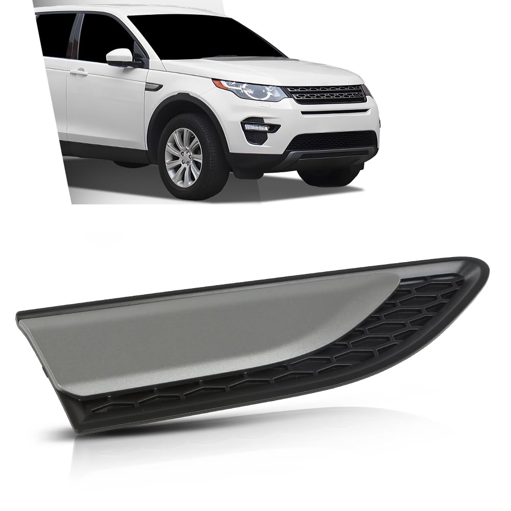 G-PLUS Right Fender Grille Trim Cover Compatible with Discovery Sport 2015-2016 LR058534
