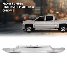 G-PLUS Bumper Skid Plate Trim for Chevy Silverado 1500 2016-2018 Silverado 1500 LD 2019 Chrome Product Features