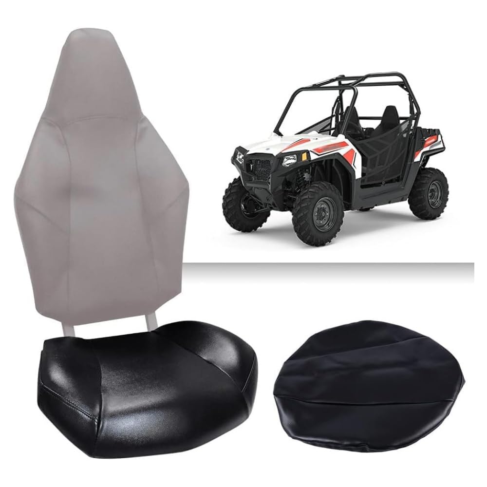 G-PLUS Dirtbike Seat Cover Base Compatible wit Polaris RZR 570h 2012-2018, Fit Polaris RZR 800 2008-2014, ATV Seat Leather Protector Base