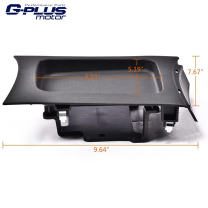 G-PLUS Shifter Console Tray Bezel Compatible with 2011-2017 Dodge Charger,Gear Shift Indicator Bezel 1RN52AAAAC Black