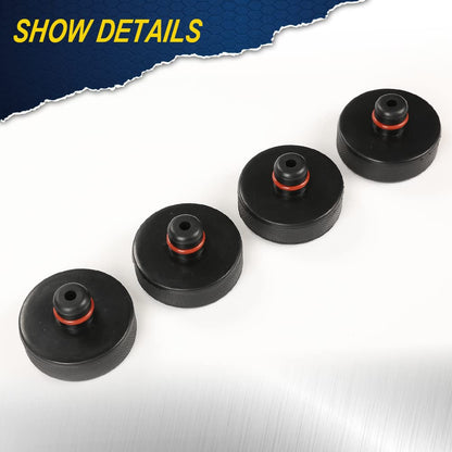 G-PLUS Jack Lift Pad Compatible with Tesla Model 3 /Model Y/Model S/Model X,Car Rubber Jack Lift Pad Adapter Tool 4 Pcs