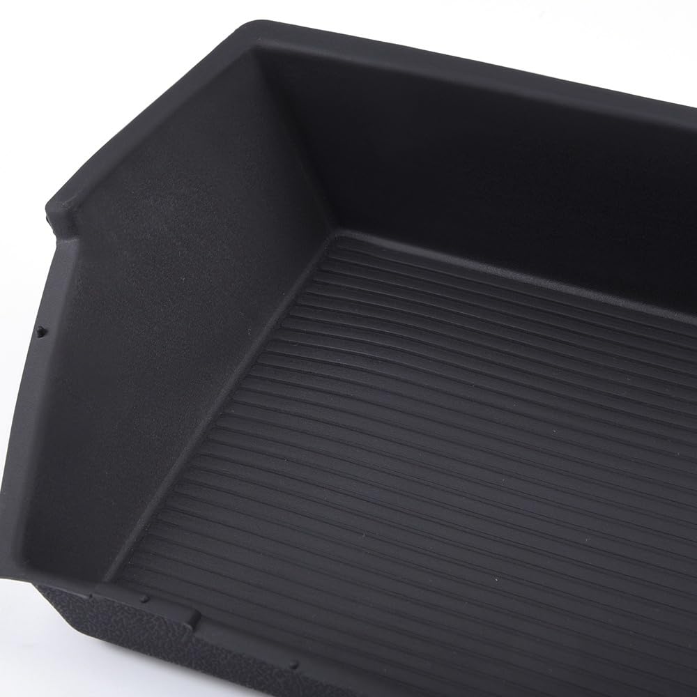 G-PLUS Front Center Console Mat Insert Compatible with Dodge Ram 1500 2015-2019, Fit Dodge Ram 2500 2016 2017 Full Length Center Console Mat Rubber 5VC95DX9AB, 5VC95DX9AA