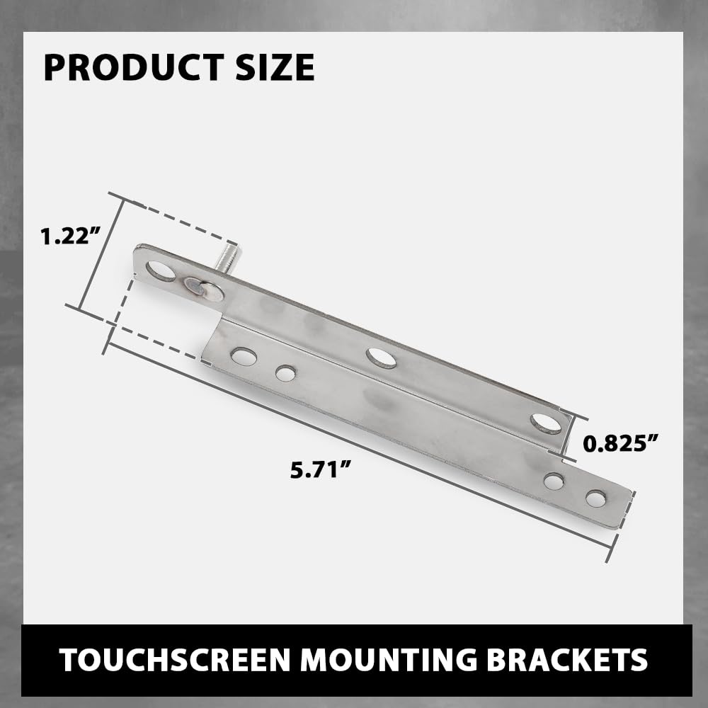 G-PLUS Touchscreen Mounting Brackets, Compatible with Ford F150 2015-2020 SYNC 3 SYNC 2