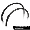 G-PLUS Fender Flares Compatible with Tesla Model Y 2020-2024 Upgraded Style Matte Black Wheel Protector Vent Trim 4pcs Paint Style