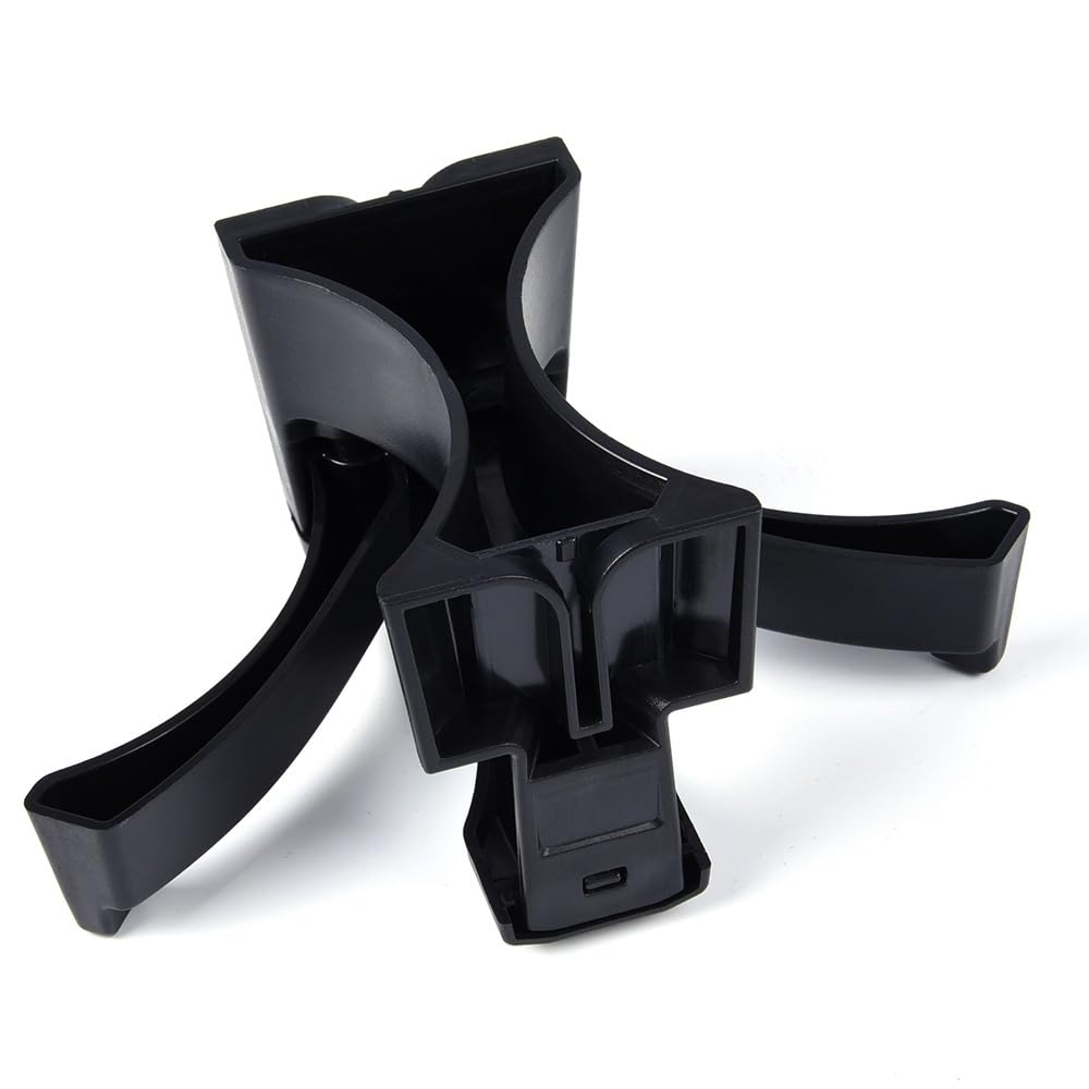 G-PLUS Center Console Cup Holder Divider Insert Compatible with Toyota Tacoma 2005-2010, Fit Sequoia 2008-2018, 5560404010 Black