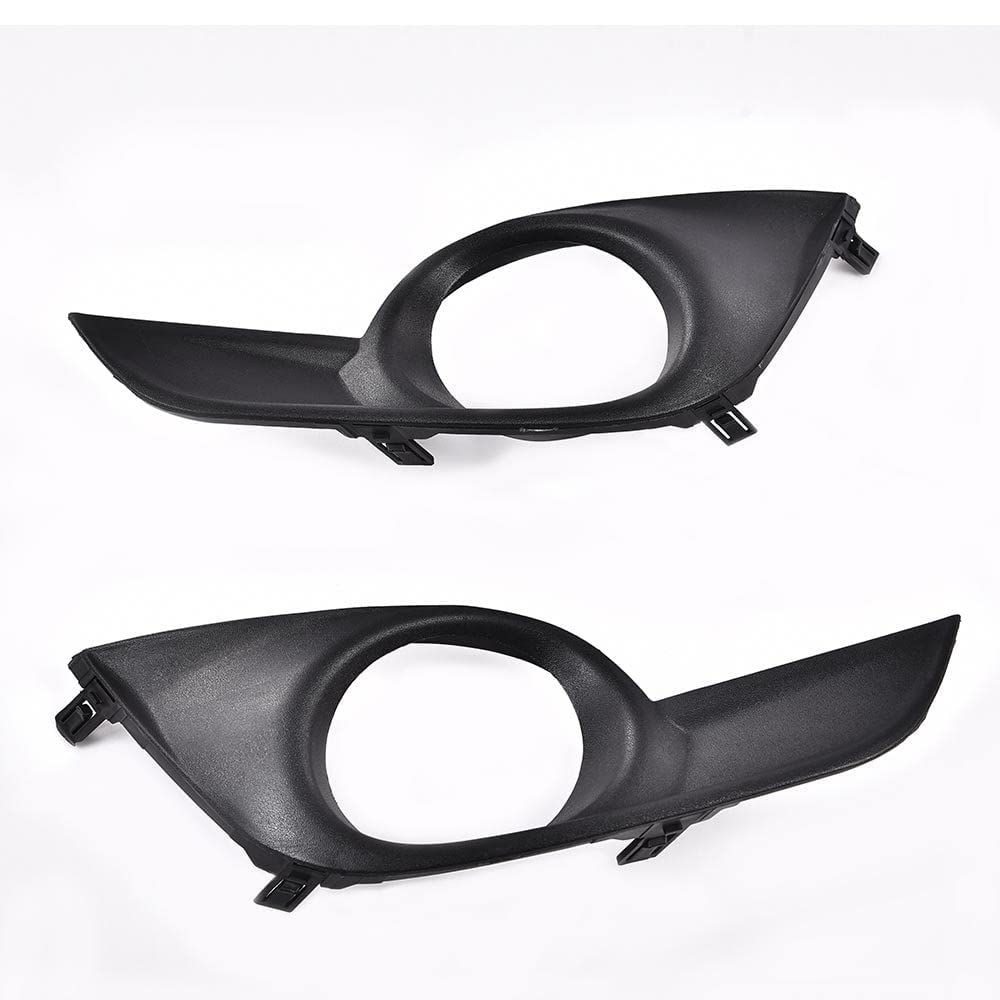 G-PLUS Auto Front Bumper Fog Light Cover Trim Bezel Compatible with 2013-2015 Altima S 2013-2015 Altima Base SL SV Left Driver Right Passenger Side 622563TA0B NI1039115 622573TA0B NI1038115