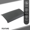 G-PLUS Dash Trim Panel Cover Right Passenger Upper Above Glovebox Gray Compatible with Ford F150 2004-2008