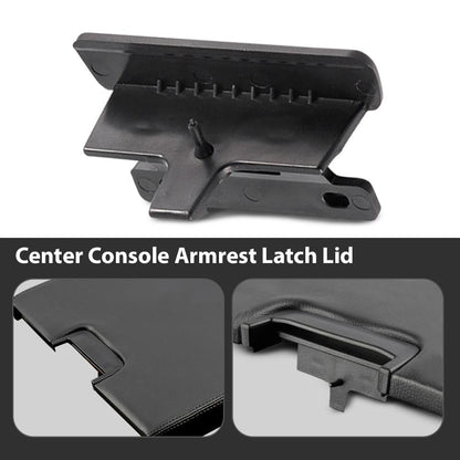 G-PLUS Center Console Armrest Latch Lid Compatible with 2007-2014 Chevy Silverado Tahoe Suburban GMC Sierra Yukon 20864151 20864153 20864154 924-810