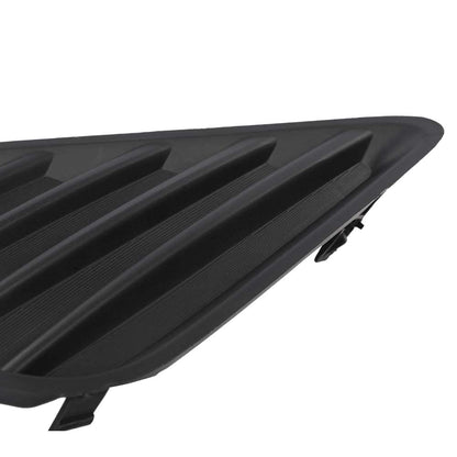G-PLUS Front Fog Bumper Hole Cover LH RH Kit Pair Compatible with 2012 2013 2014 Toyota Camry XLE/LE/L, 2012-2014 Toyota Camry Hybrid XLE/LE 5212706260, 5212806260, TO1038147, TO1039147 Black