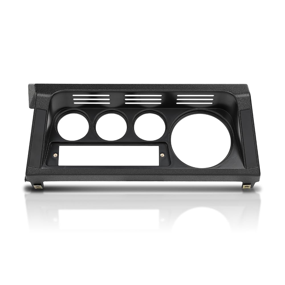 G-PLUS Dashboard Instrument Cover Trim Panel Compatible with Land Rover Defender MTC5459 Black