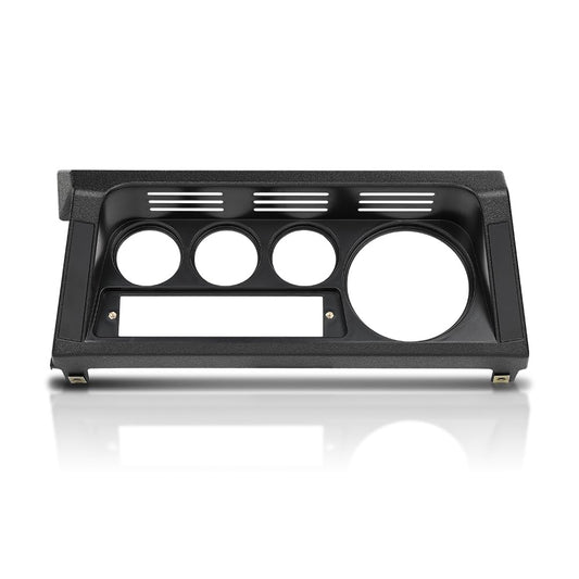 G-PLUS Dashboard Instrument Cover Trim Panel Compatible with Land Rover Defender MTC5459 Black