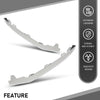 G-PLUS Front Bumper Chrome Trim Molding Fit Benz E-CLASS W212 2014-2016,Fit Benz E200/E250 E300/ E300/E350/ E350/E400/ E400/E500 E550 4Matic, AMG STYLE 2014-2016