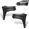 G-PLUS Front Fender Driver and Passenger Side Compatible with Jeep Compass 2017 2018 2019 2020 2021 2022 2023 2024 CH1240288, CH1241288 Black