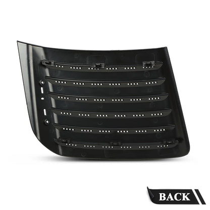 G-PLUS Hood Top Grille Left Driver Side Compatible with Chevy Silverado 2500 HD 2011-2014/Fit Chevy Silverado 3500 HD 2011-2014 22753694 GM1239106