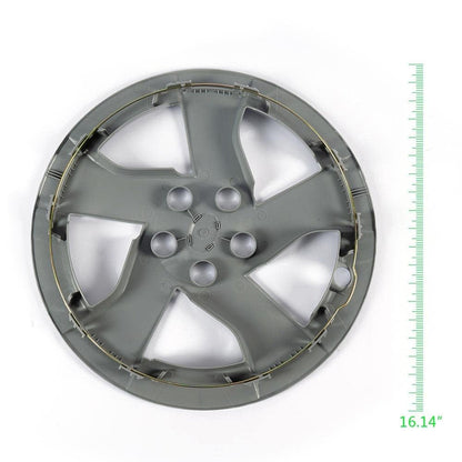 G-PLUS 4PCS Hubcap Wheel Cover Compatible with Toyota Prius 2010 2011 15´´ 38cm Auto Tire Replacement Exterior Cap 42602-47110 (Silver)