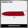 G-PLUS Rear Bumper Reflector Compatible with BMW X3 2011-2017 M Aerodynamics Package (Code S715A) 63147217316, 63147217315, BBM1185104C, M1184104C RH&LH Red