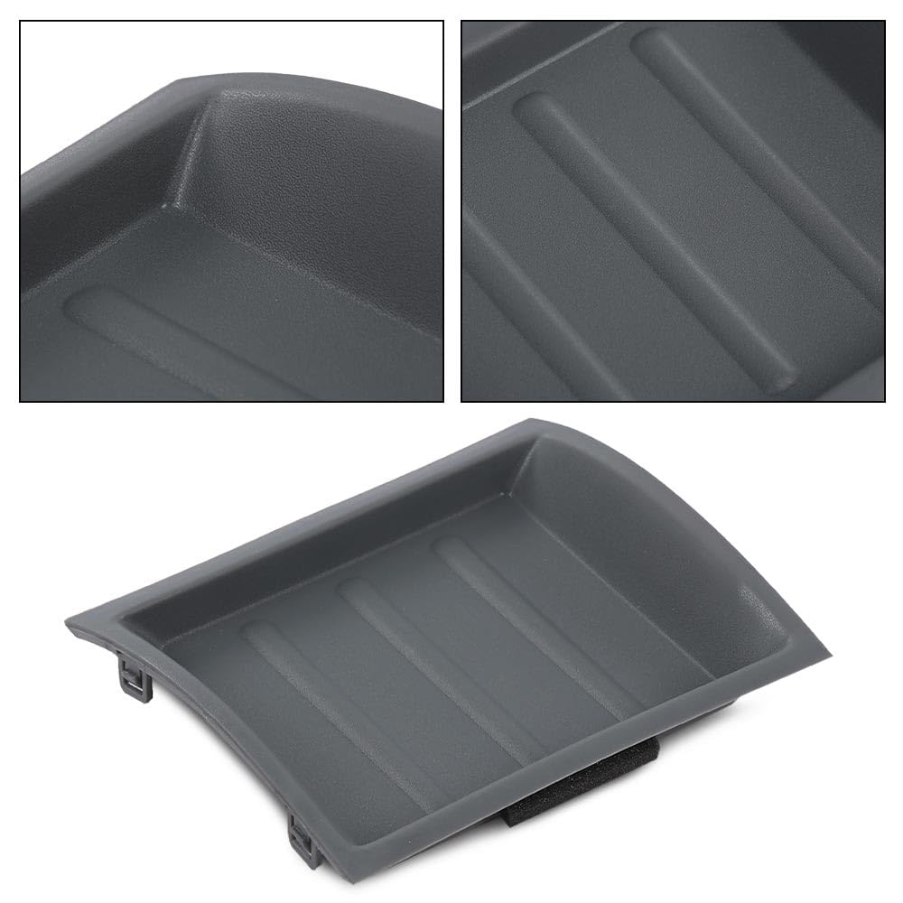 G-PLUS Upper Dash Bezel Storage Box Compatible with Nissan Xterra 2005-2013/Pathfinder 2005-2012/Frontier 2005-2017（w/o Silver Trim and 6-Cd Changer and Premium Audio）68252ZS40C Gary