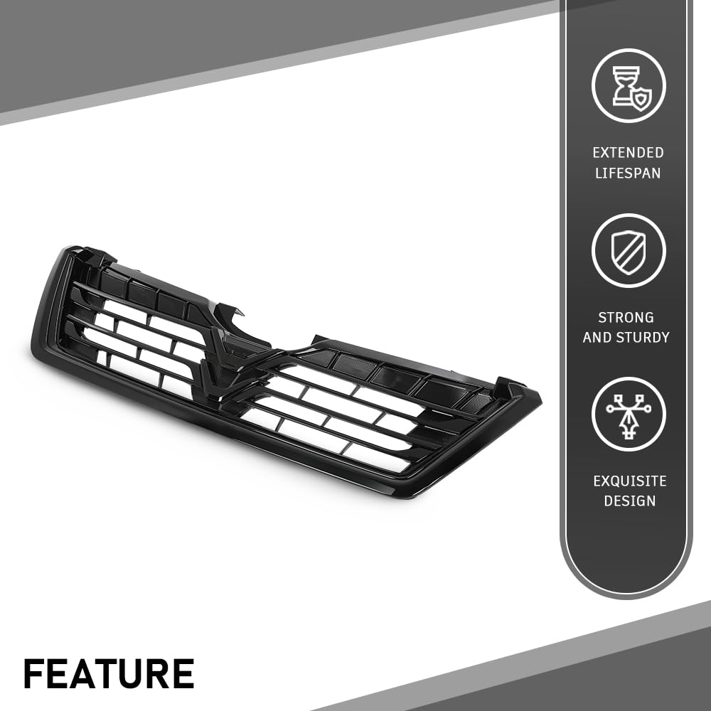 G-PLUS Front Grille Assembly Compatible with Subaru Forester 2022-2024 J1010SJ260