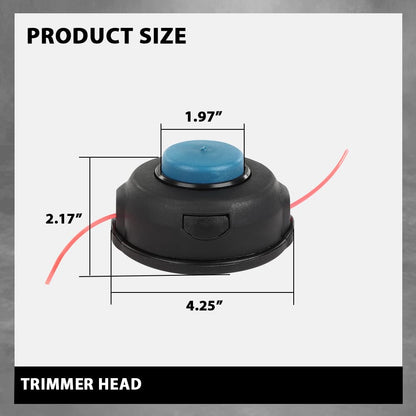 G-PLUS 3pcs T25 Tap Trimmer Head Compatible with Husqvarna 122L 124C 124L 125C 125L 125LDX 128C 128CD 128L 128LD 128LDX 128R String Trimmer Weedeater