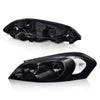 G-PLUS Headlights Assembly Fit Chevy Monte Carlo 2006 2007/Chevy Impala 2006-2013/Chevy Impala Limited 2014 2015 2016 Headlamps W/o Bulbs Smoky Lens Black Housing Clear Reflector,faros delanteros