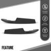 G-PLUS Bumper Trim Rear Right Side Compatible with Honda Civic 2020 2021 HO1139106, HO1139106C Glossy Black