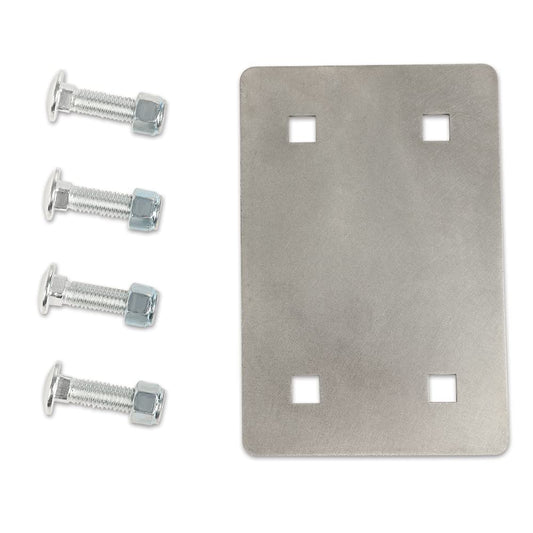G-PLUS 80LB 200LB Vibrator Mount Plate Tailgate Spreader 1 1/2" Bolts Tailgate Spreader Vibrator Kit