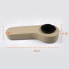 One Pair of Rear Seat Armrest with Cup Holder Universal Replacement for EZGO, for Club Car, for Yamaha and Other Golf Cart Models Beige