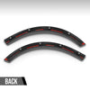 G-PLUS Rear Wheel Arch Fender Flare Molding Trim Left+Right Compatible with Tesla Model X 2016-2023 Black
