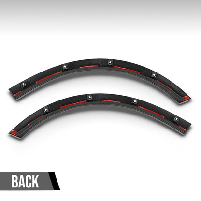 G-PLUS Rear Wheel Arch Fender Flare Molding Trim Left+Right Compatible with Tesla Model X 2016-2023 Black