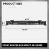 G-PLUS Front Bumper Face Bar Impact Absorber Compatible with Fit Ford Explorer 2016-2017, Fit Police Interceptor Utility 2016-2019, Fit For Models Without Active Shutter FB5Z17C882C, FO1070195 Black