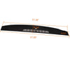 G-PLUS TPE Defrost Dash Cover Brown Compatible with 2007 2008 2009 2010 2011 2012 2013 2014 Chevy Tahoe/Avalanche/Suburban (all trim packages)
